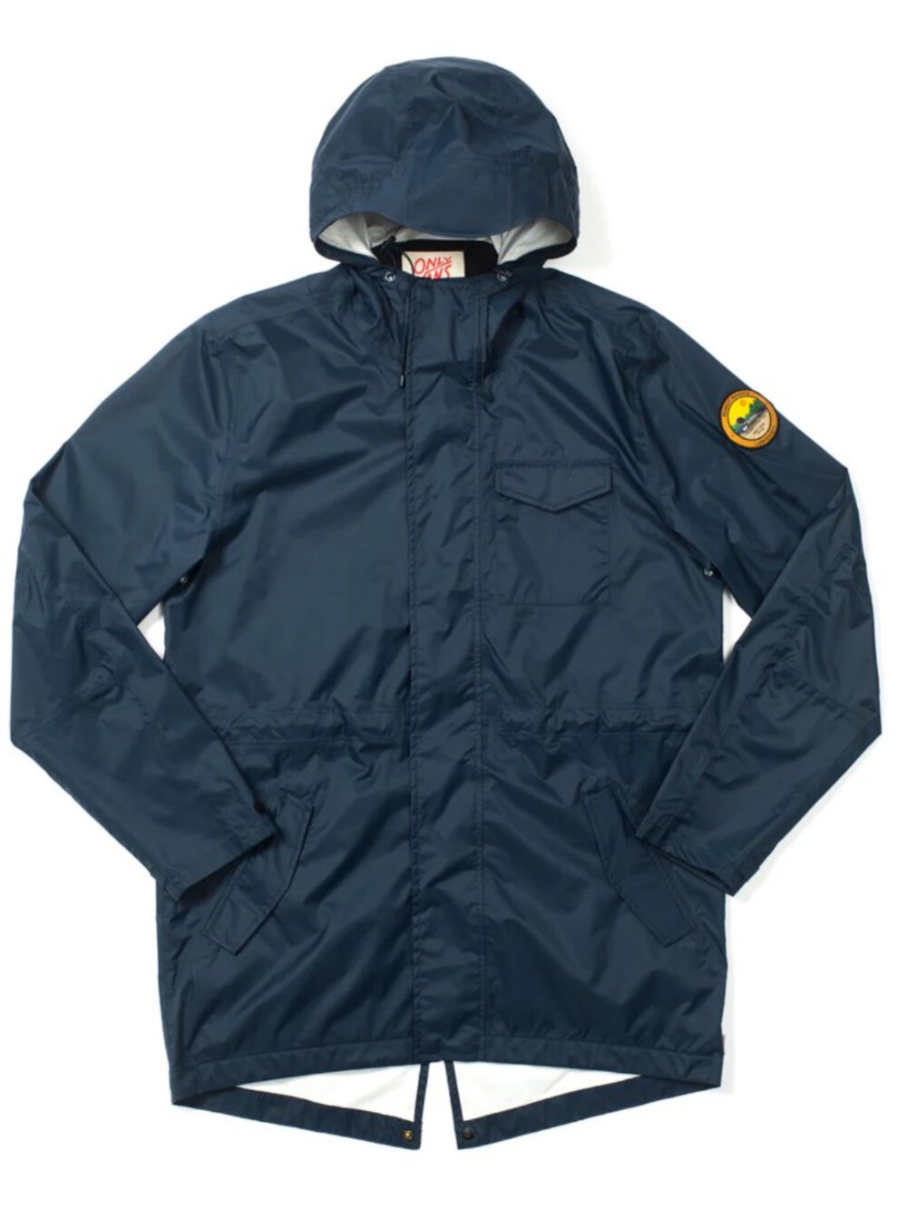Vans x Only NY Loon Society Hooded Anorak Jacket - Men's Small - Navy